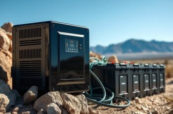 Off Grid Lithium Battery Inverter Setup