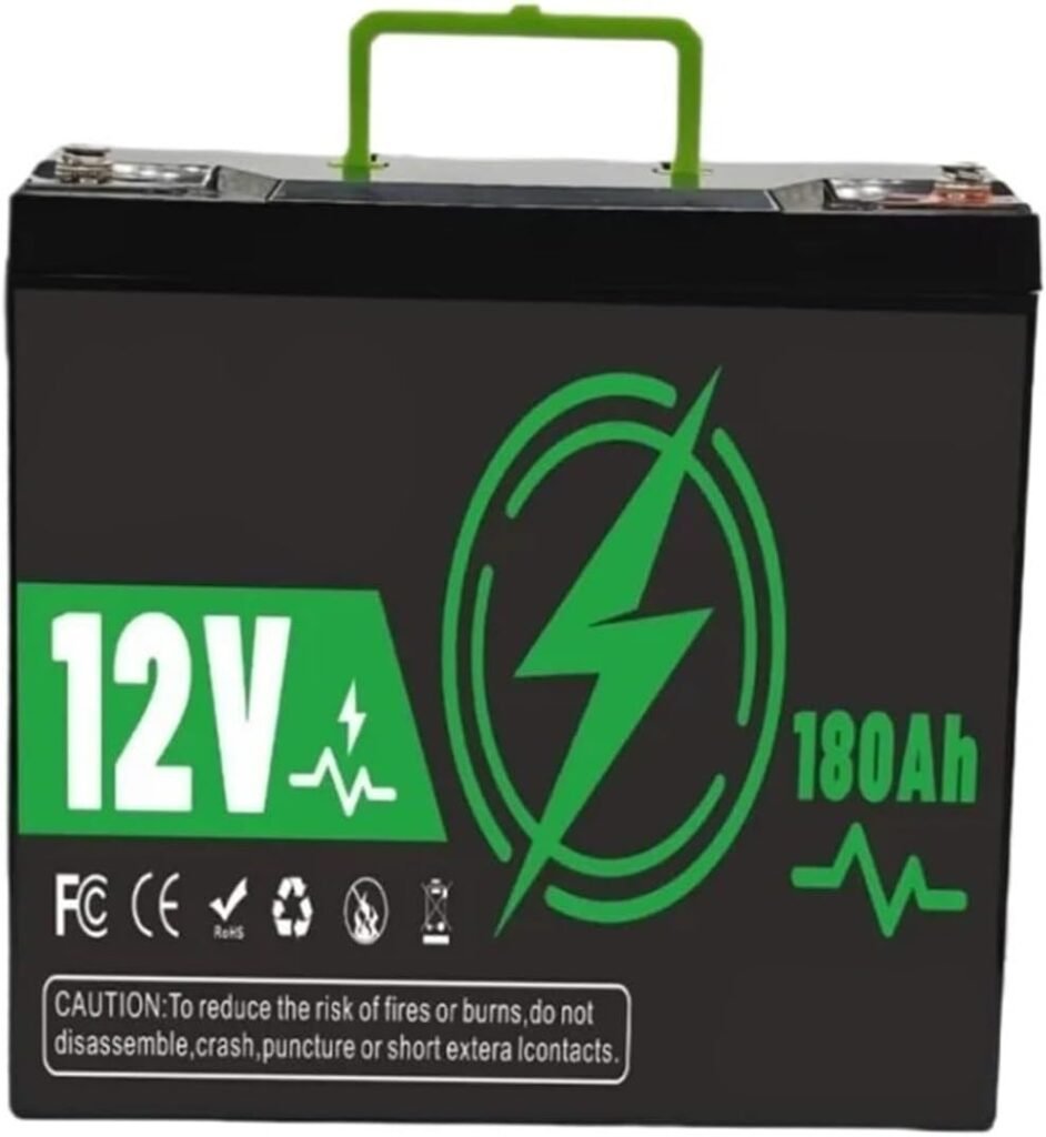 Deep Cycle Battery LiFePO4 Battery 24V 220Ah, 8000+ Cycle Life | Suitable for Solar Power Systems, RVs, Boats, Off-road Travel, and Fishing(24V 200Ah charger)