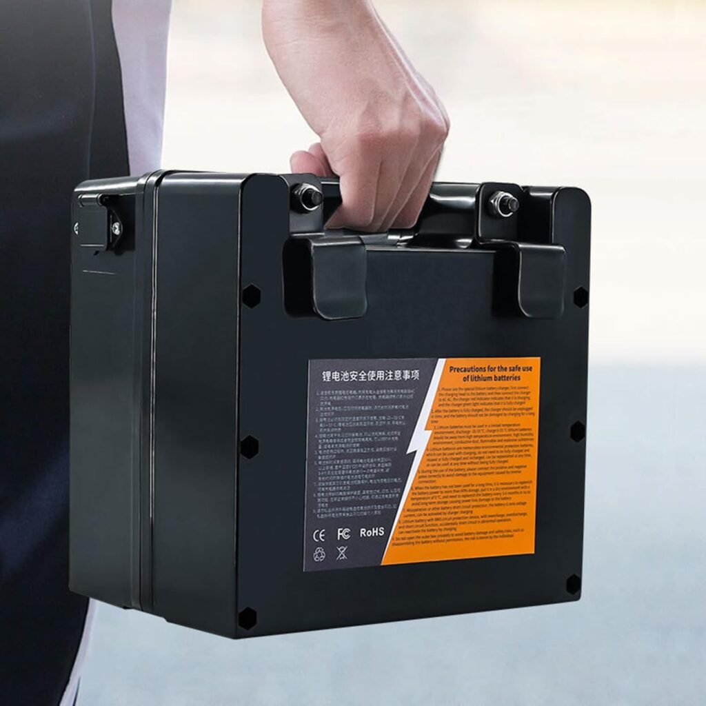 TGHY Electric Wheelchair Battery 24V 15AH 20AH 25AH 30AH 35AH 40AH 45AH 50AH 60AH Lithium Battery Volt Lithium LiFePO4 Battery for 0-1500W Motor,24V 30AH